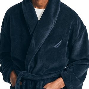 Nautica blue bathrobe